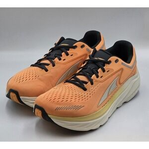 Altra Men's 10.5 Via Orange Lace Up Low Top Running Shoes Sneakers ALOA82BW013